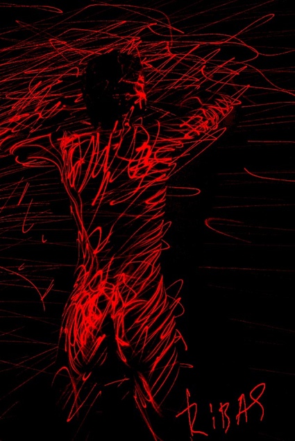 Linien in Rot series 2